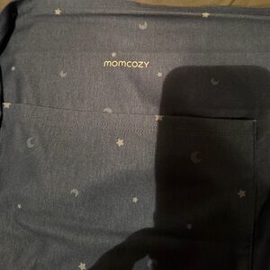 Momcozy Blue Star and Moon buckle wrap carrier